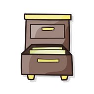 office cabinet doodle