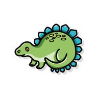 dinosaur doodle N53
