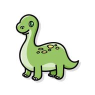 dinosaur doodle N57