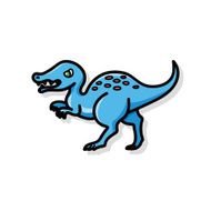 dinosaur doodle N58