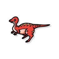 dinosaur doodle N60