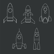 Rocket Outline N2
