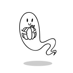 ghost doodle N4