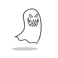 ghost doodle N8