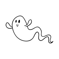 ghost doodle N9