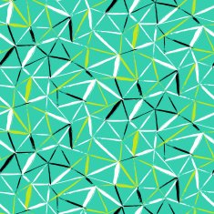 hand painted geometric pattern N3