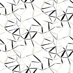 hand painted geometric pattern N5
