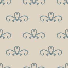 Valentine seamless hearts and Love you pattern N21