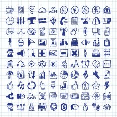 Doodle Web Icons N2
