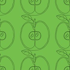 Seamless background with apples N15