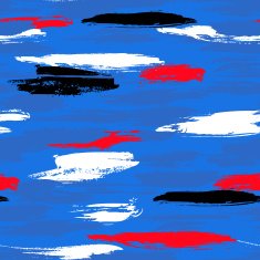Pattern with brushstrokes and stripes N4