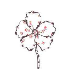 cartoon flower N3