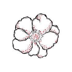 cartoon flower N7