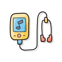 music player doodle N2