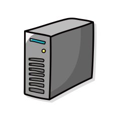 Host computer doodle