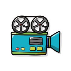 video camera doodle