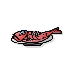 Fish meat doodle N3