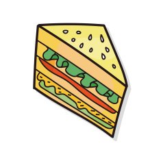 sandwich doodle N8