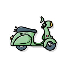 motorcycle doodle N6