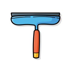 cleaning brush doodle N2