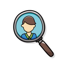 Magnifying glass doodle N3