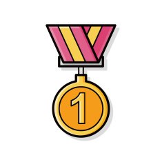 medal doodle N10