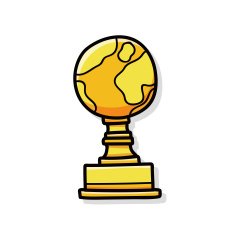 Trophy doodle N12