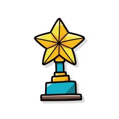 Trophy doodle N13