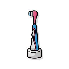 Toothbrush doodle N4