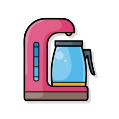 Coffee Machine Doodle N2