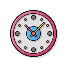 clock doodle N3