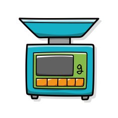 Weighing machine doodle N4