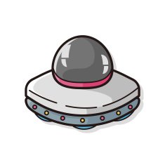 UFO Doodle N2