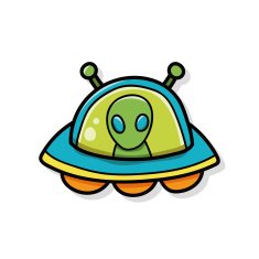 Alien doodle N2 free image download