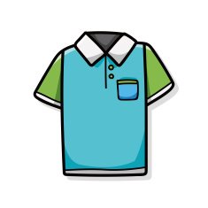 clothes doodle N19