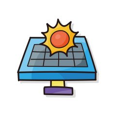 solar panel doodle N2