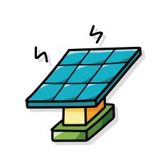 solar panel doodle N3