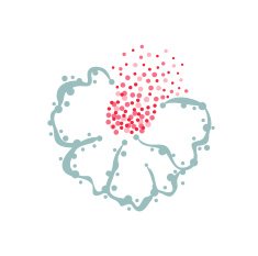 cartoon flower N12