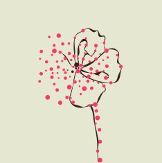 cartoon flower N13