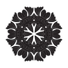Tattoo Flower Mandala Doodle Vector Designs N3