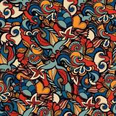 Seamless floral background (summer) N4