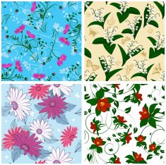Seamless Floral Pattern N15