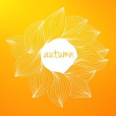 Abstract wavy hand-drawn object Circle background Template for N2