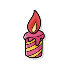 candle doodle N2