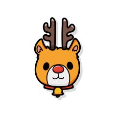 reindeer doodle N2