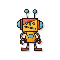 robot doodle N26
