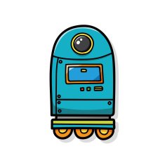 robot doodle N38