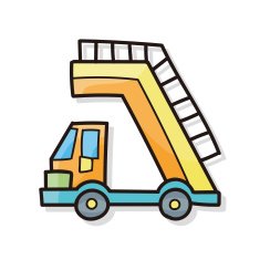 Lift trucks doodle