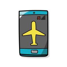 cell phone doodle N13