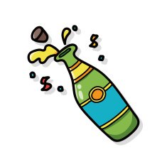 Champagne Doodle N11